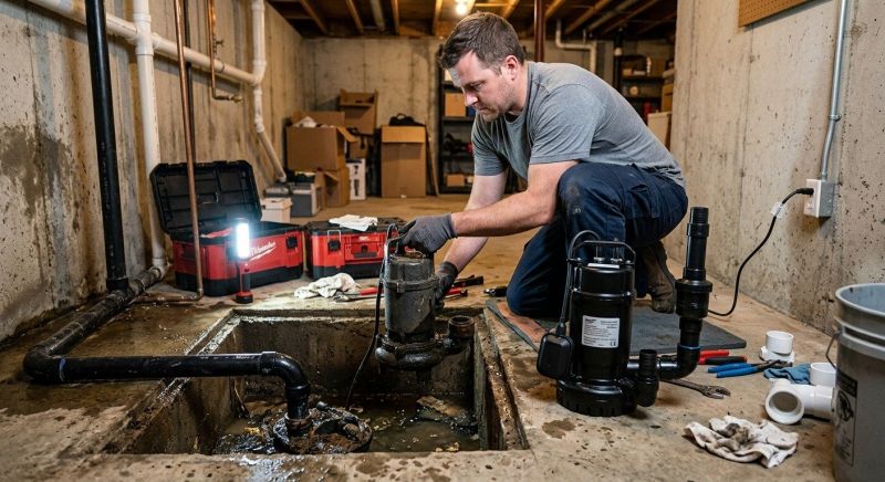 Ejector Pump Installation in Mobile, AL