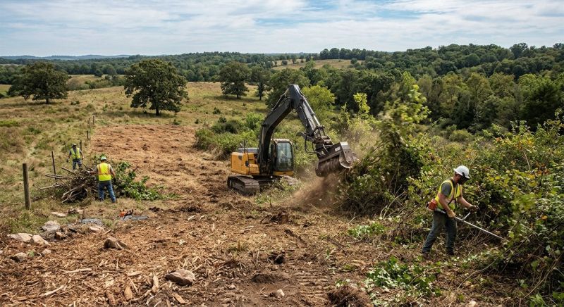 Pool Land Clearing in Utah County, UT